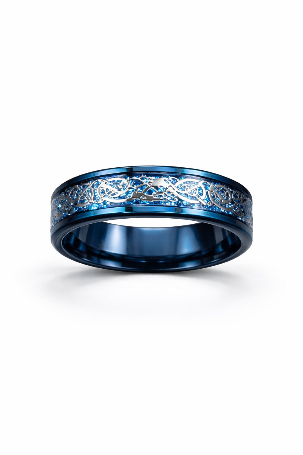 Bague Cendre du Dragon Des Neiges - Acier Inoxydable