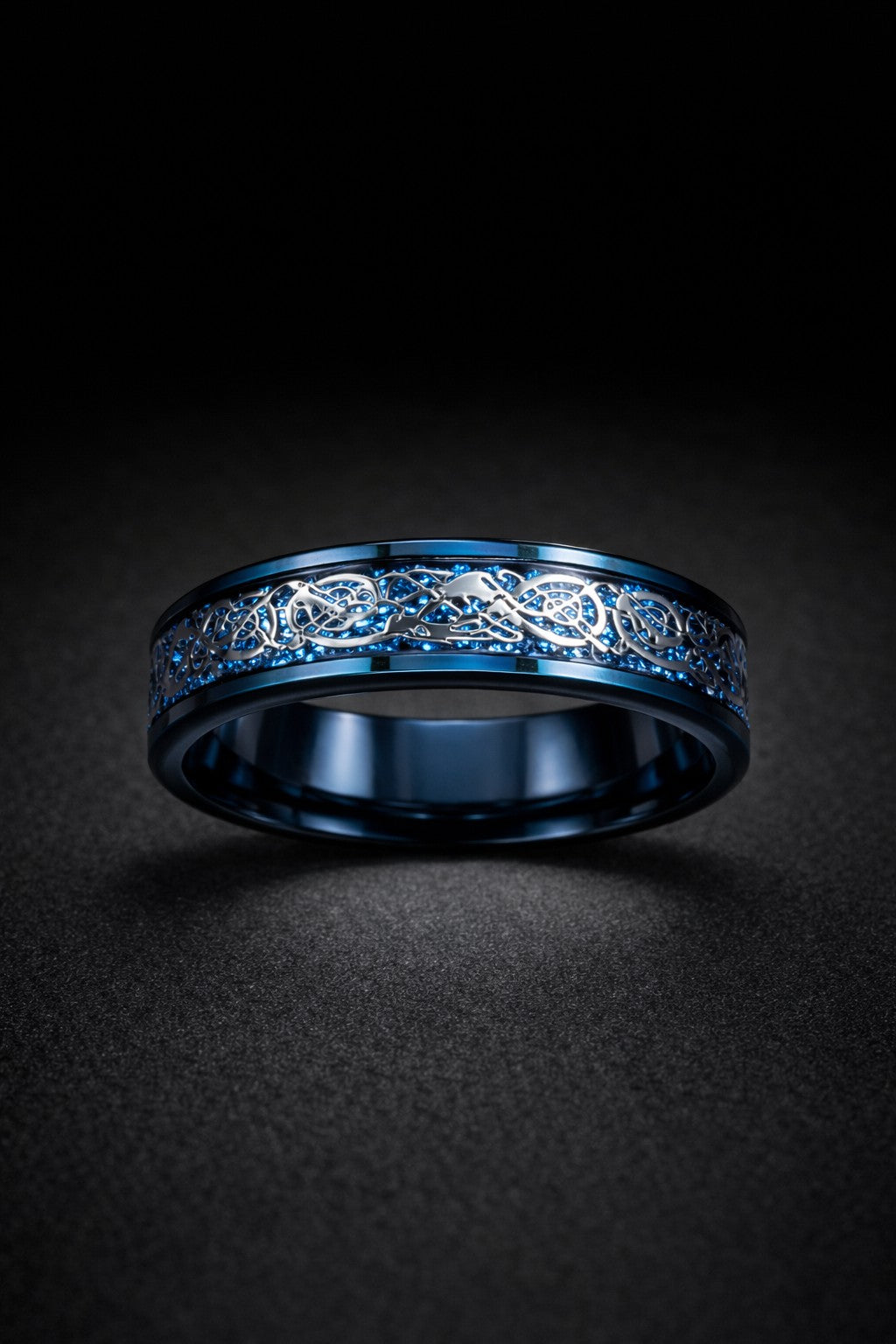 Bague Cendre du Dragon Des Neiges - Acier Inoxydable