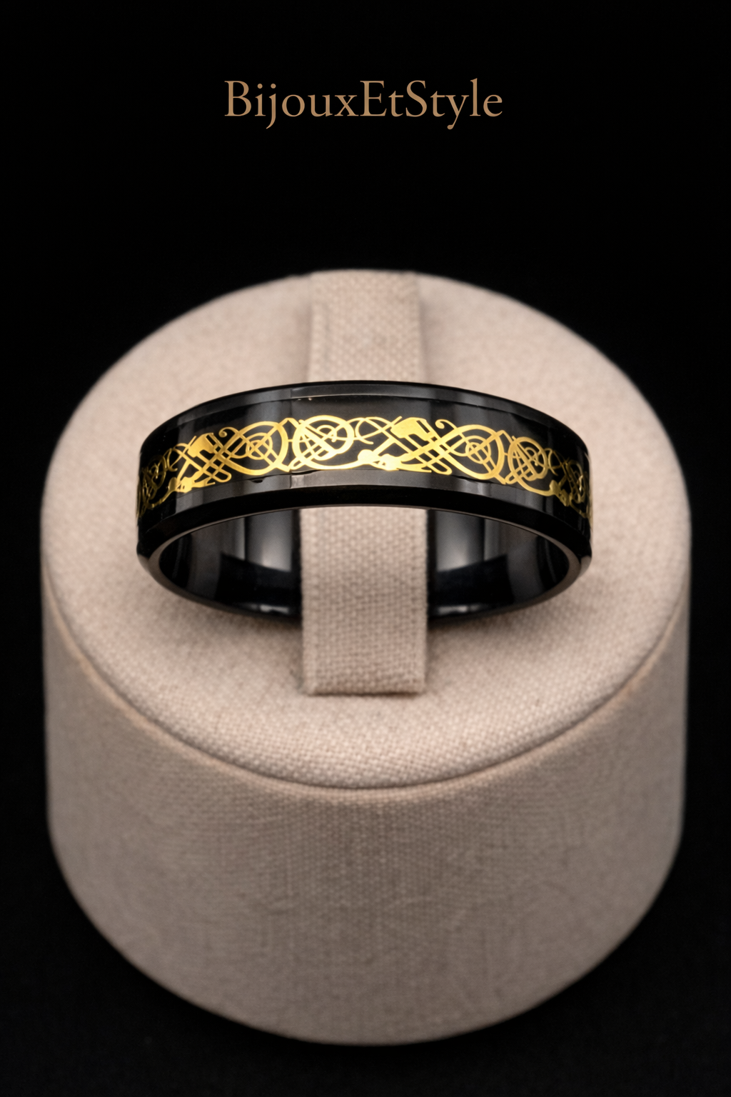 Bague Cendre Du Dragon Aurum Imperium - Acier Inoxydable