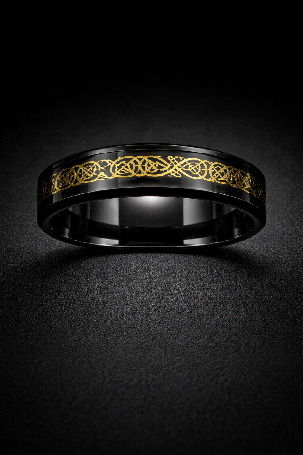 Bague Cendre Du Dragon Aurum Imperium - Acier Inoxydable