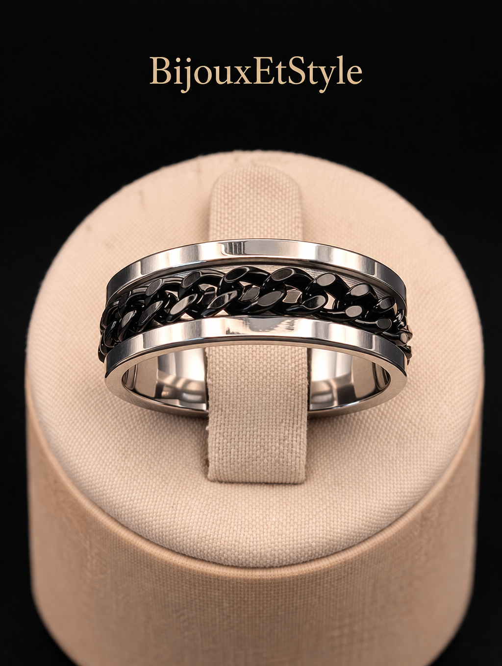 Bague Lien D'Acier ( rotative ) - Acier Inoxydable
