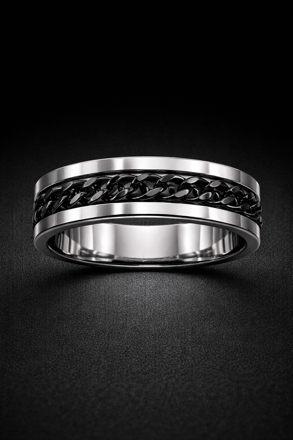Bague Lien D'Acier ( rotative ) - Acier Inoxydable