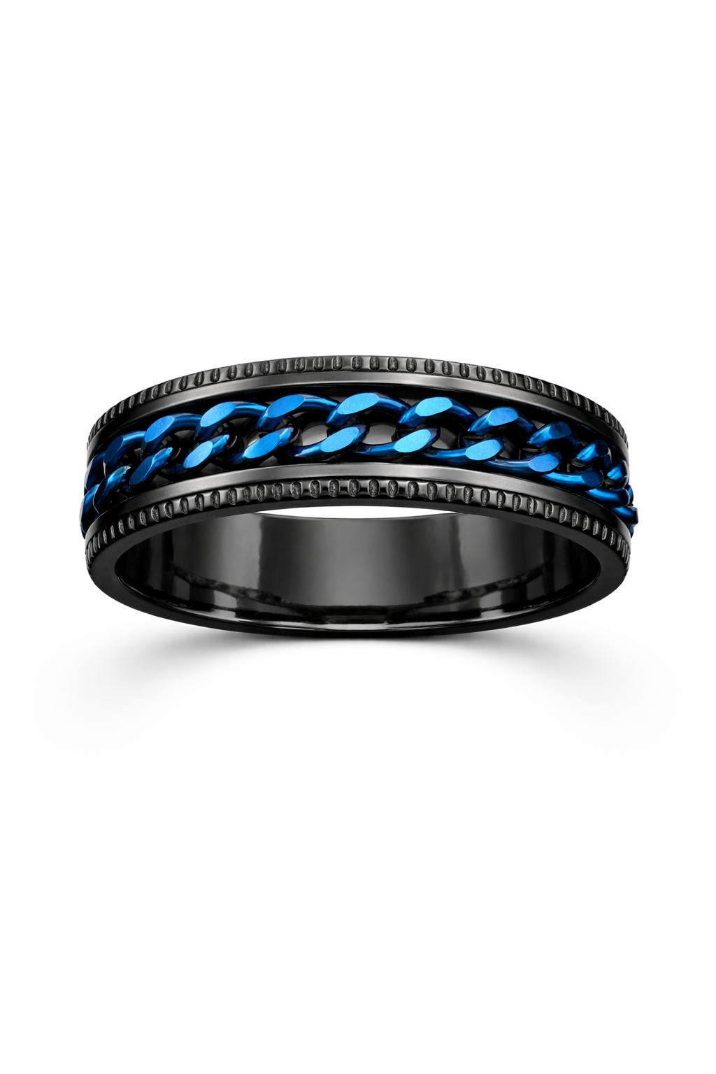 Bague Maillon Azur ( rotative ) - Acier Inoxydable