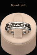 Bague Maillon Impérial ( rotative ) - Acier Inoxydable