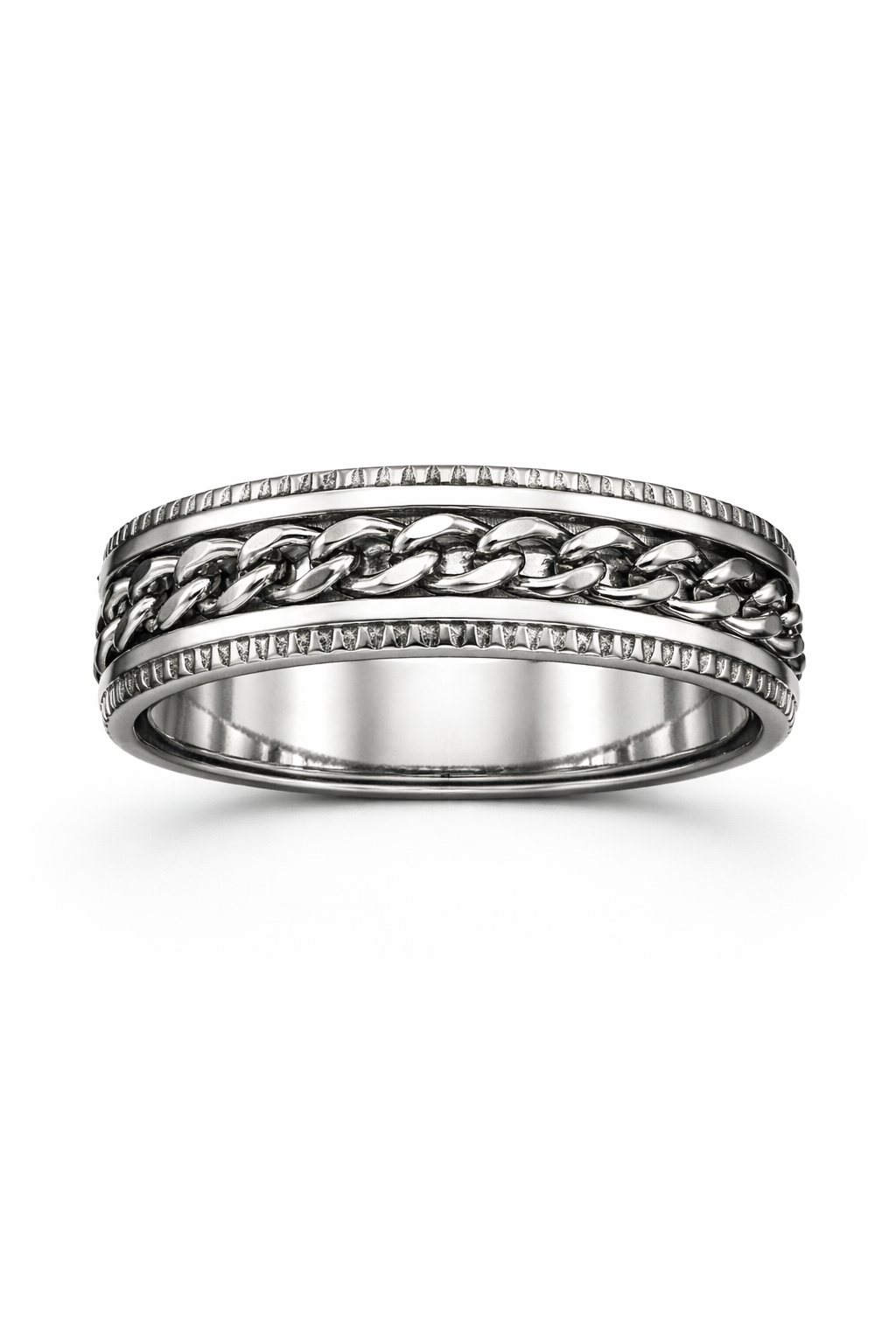 Bague Maillon Impérial ( rotative ) - Acier Inoxydable