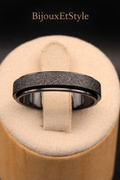 Bague Nuit Scintillante ( rotative ) - Acier Inoxydable