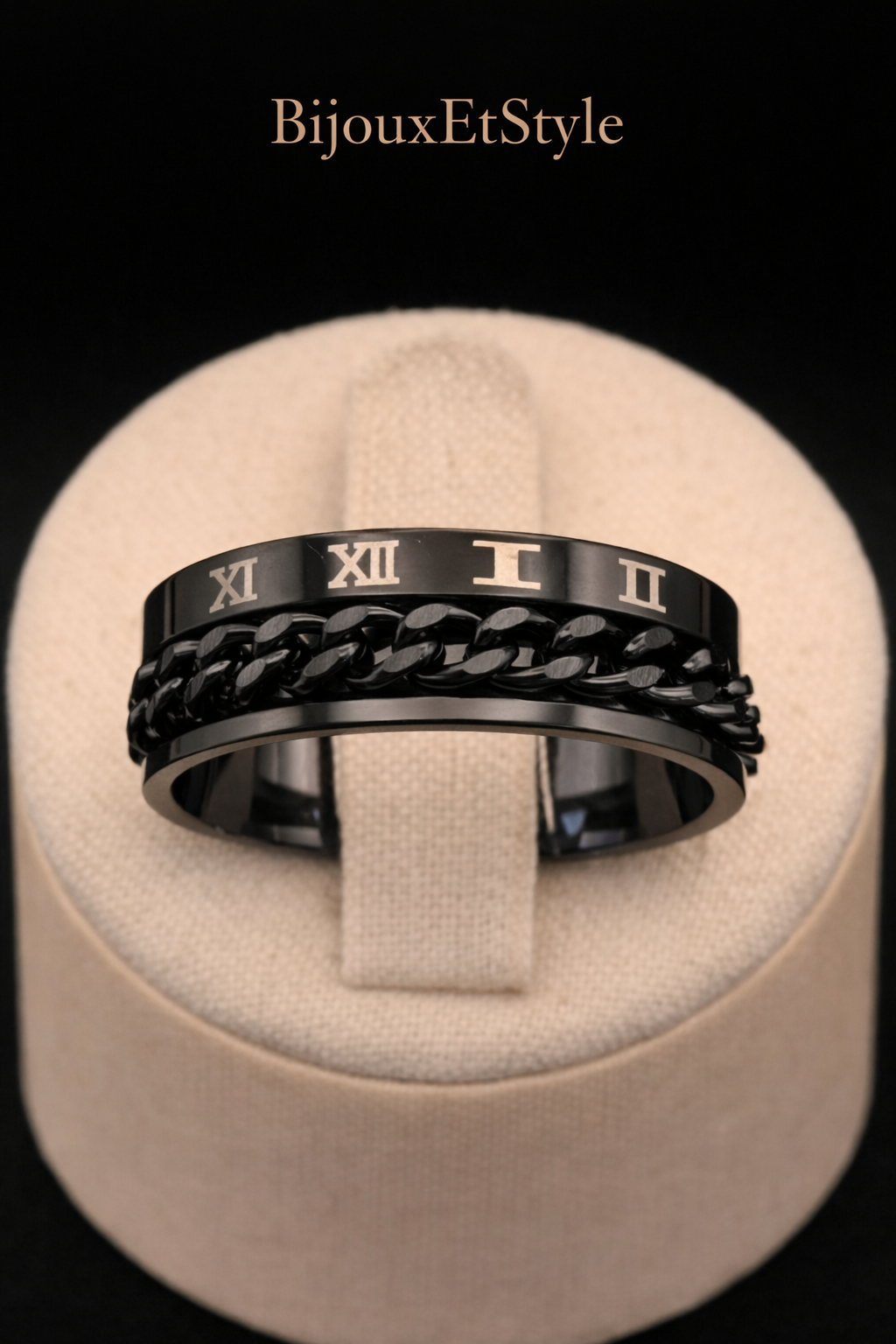 Bague Temps Enchainé ( rotative ) - Acier Inoxydable