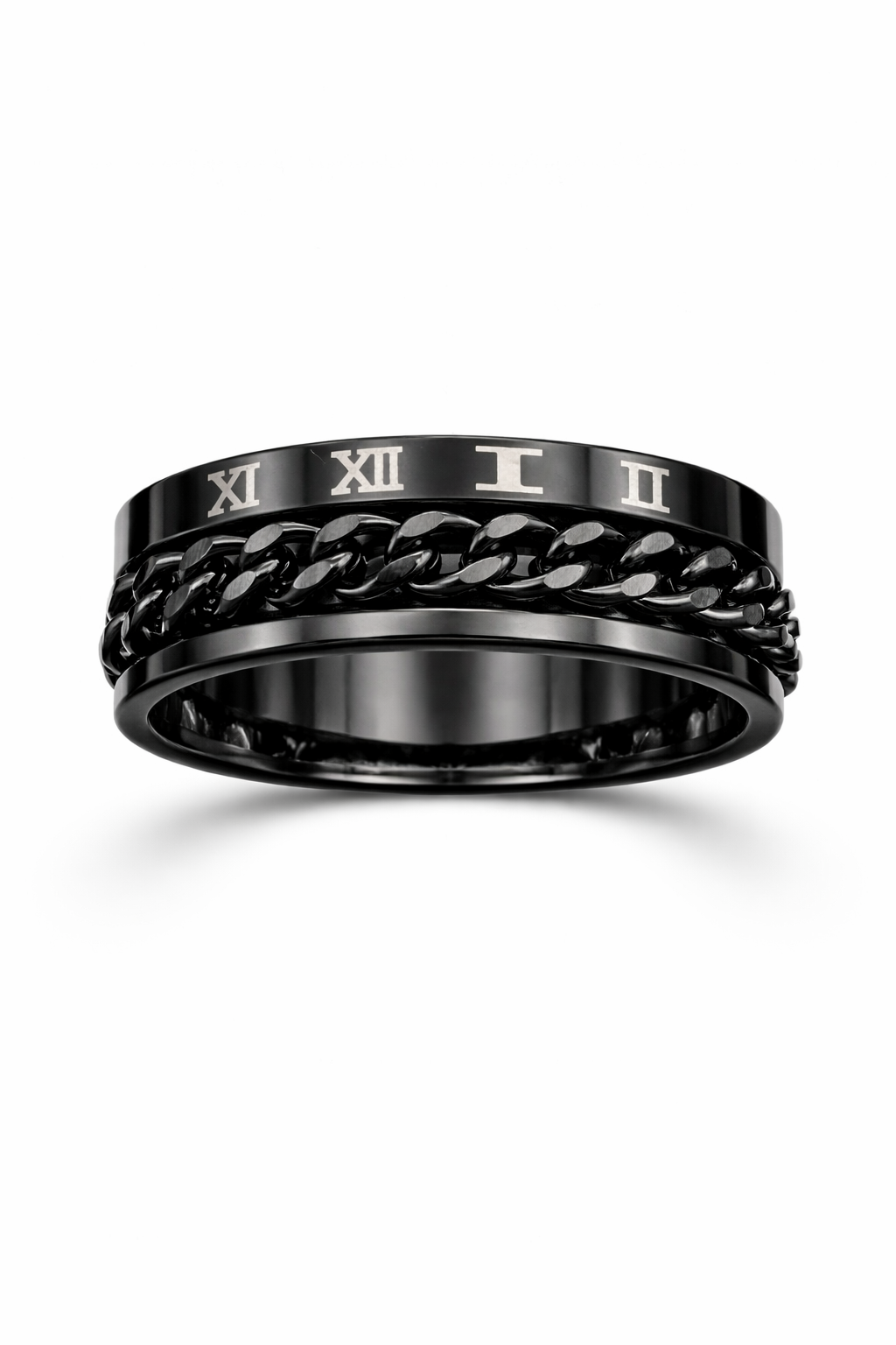 Bague Temps Enchainé ( rotative ) - Acier Inoxydable