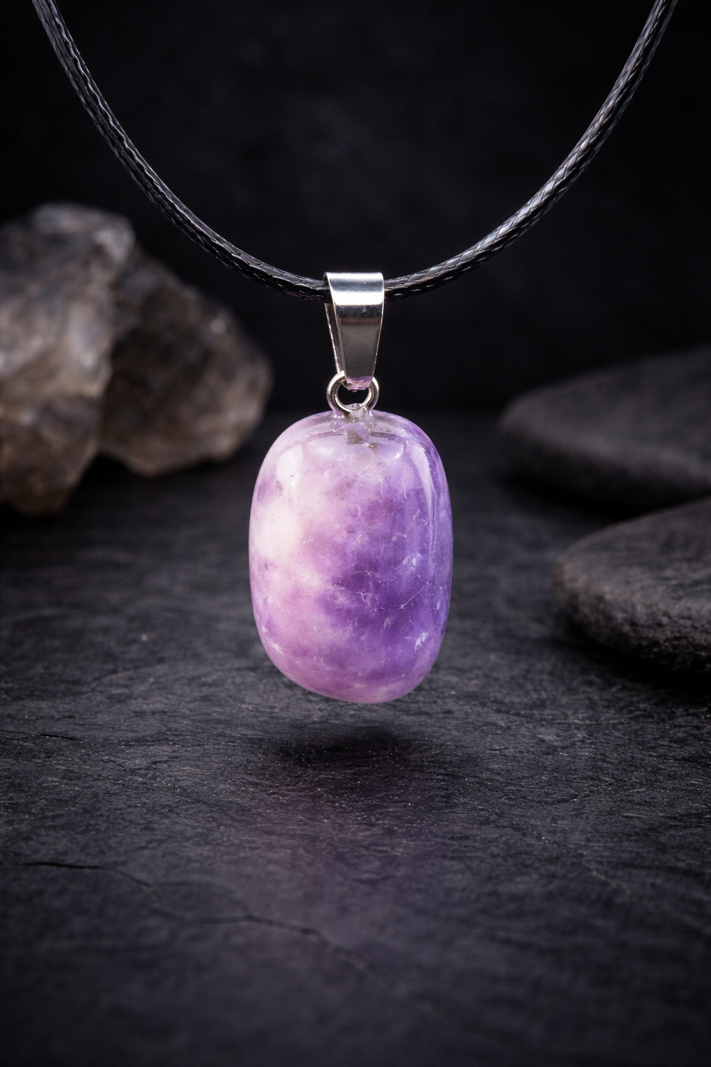 Pendentif Pierre Naturelle - Amethyste