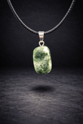 Pendentif Serpentine - Pierre Naturelle