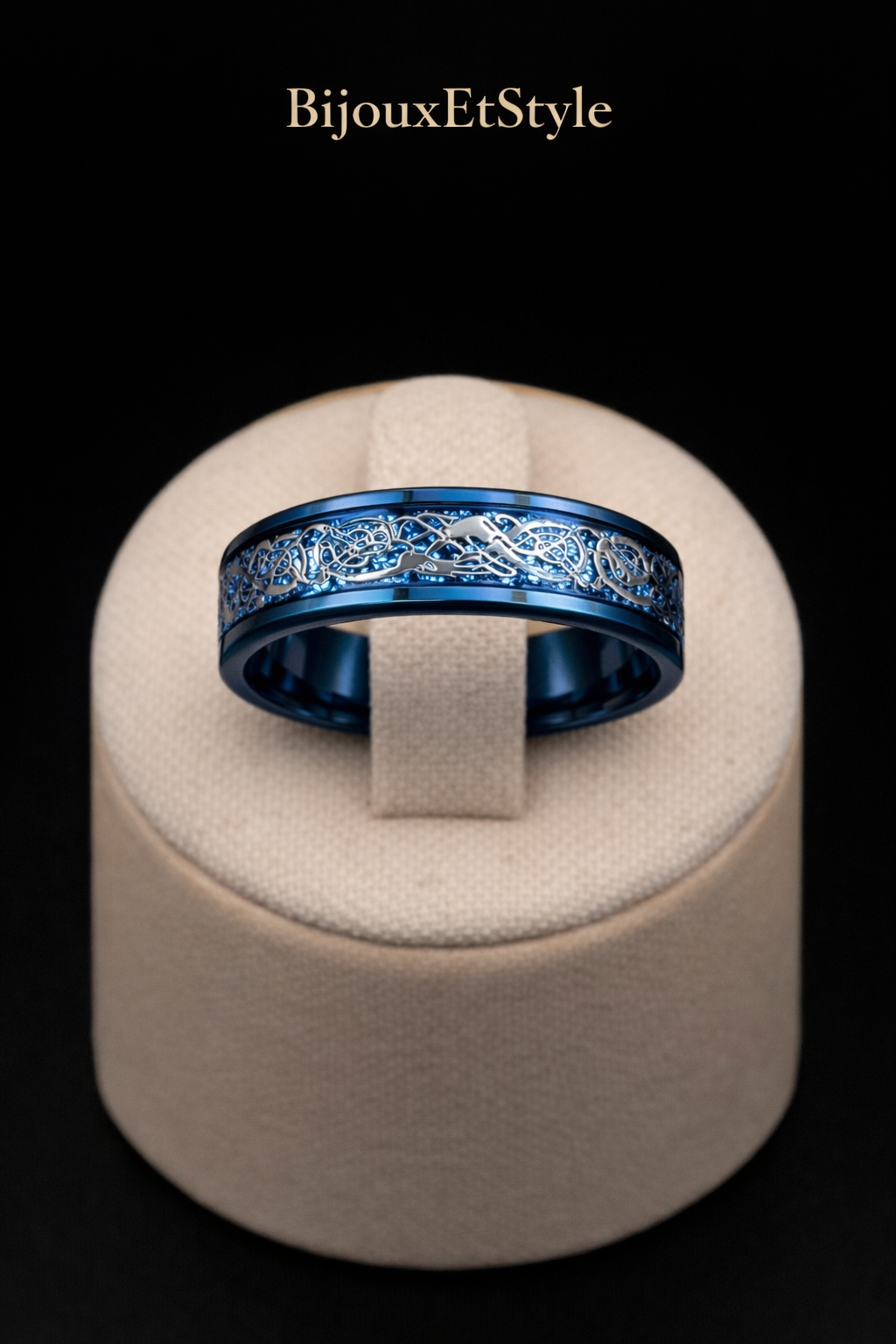 Bague Cendre du Dragon Des Neiges - Acier Inoxydable