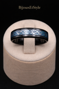 Bague Cendre du Dragon Abyssal - Acier Inoxydable