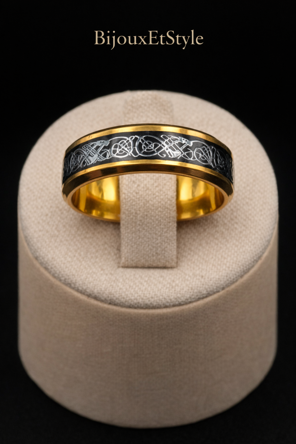 Bague Cendre du Dragon Roi Ancien - Acier Inoxydable