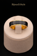 Bague Eclipse Dorée ( Rotative ) - Acier Inoxydable