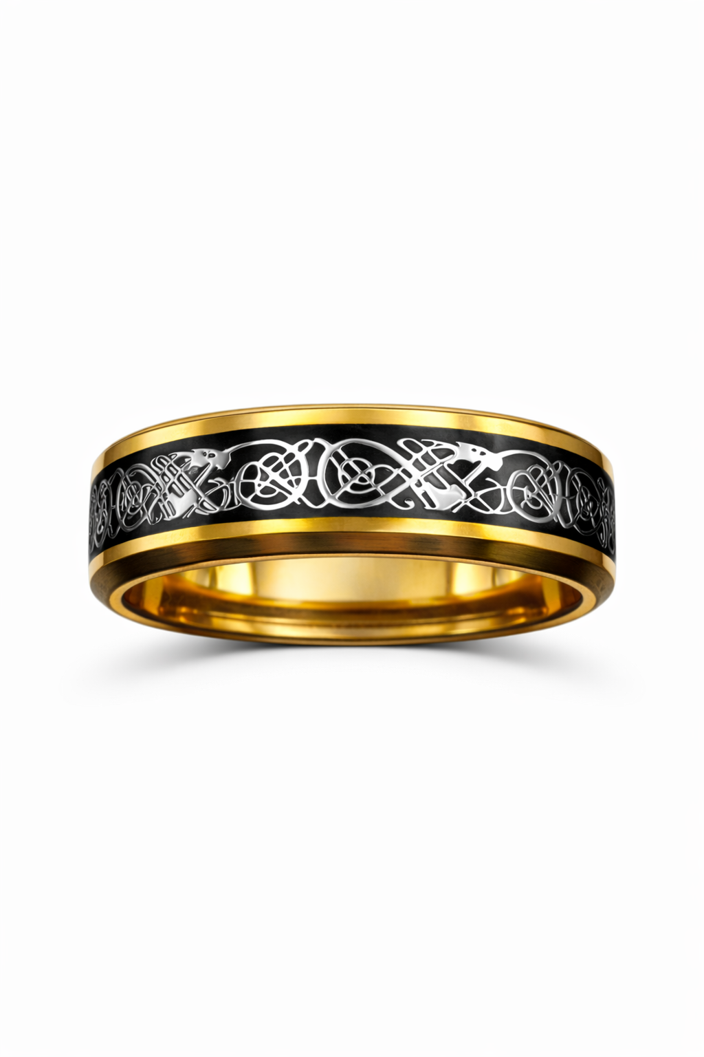 Bague Cendre du Dragon Roi Ancien - Acier Inoxydable